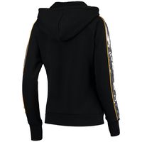 Women's G-III 4Her by Carl Banks Black Pittsburgh Steelers Game Changer - Full-Zip Hoodie