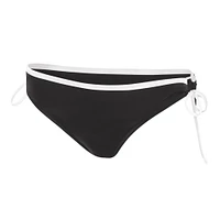 Women's G-III 4Her by Carl Banks Black Pittsburgh Steelers Logo Perfect Match - Bikini Bottom