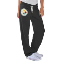 G-III 4Her pour femmes par Carl Banks Black Pittsburgh Steelers Scrimmage - Pantalon