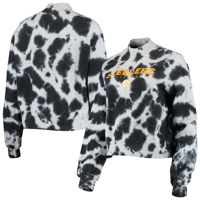 Lids Kansas City Chiefs MSX by Michael Strahan Women's Bailey Tie-Dye Pullover  Sweatshirt - Black