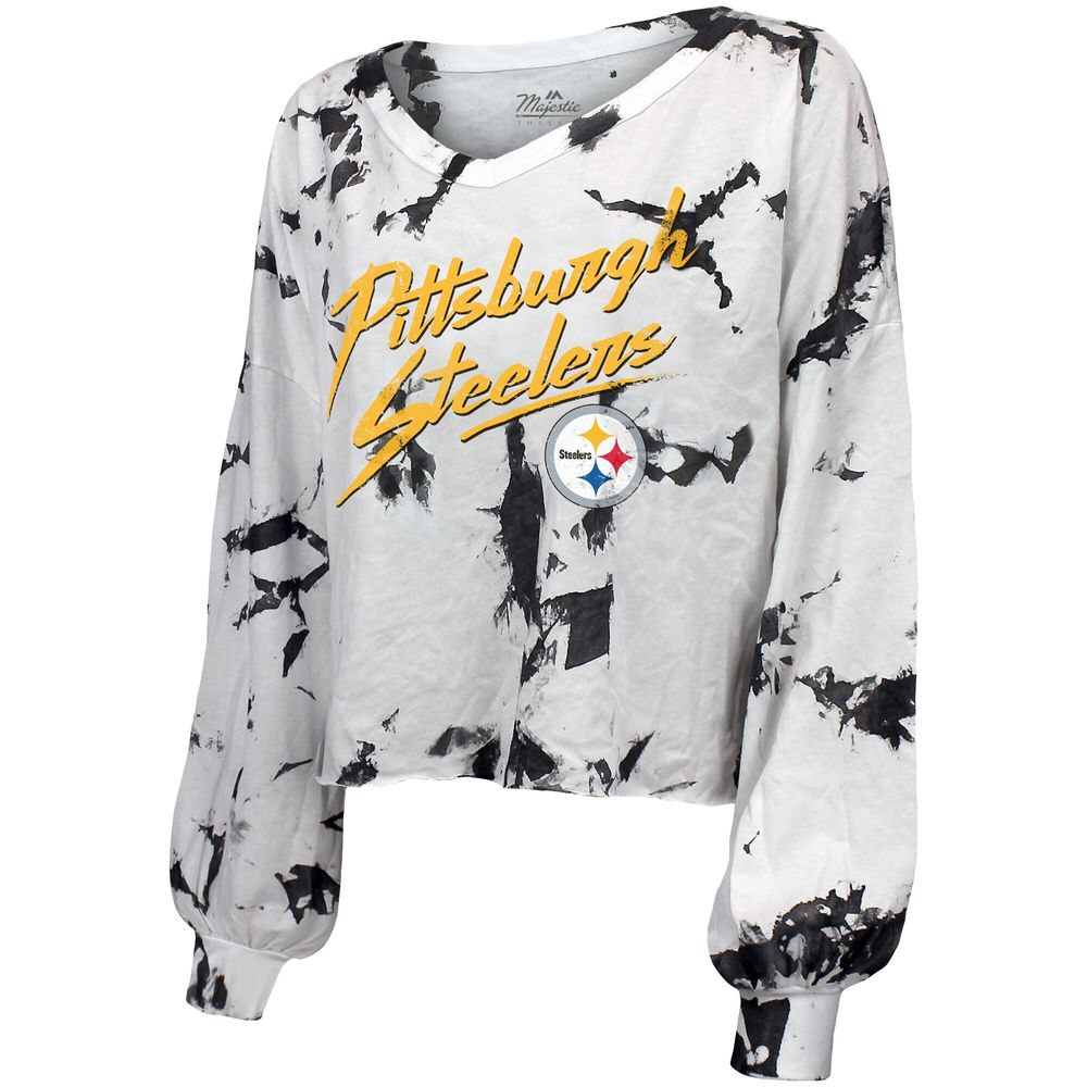 Pittsburgh Steelers V Tie-Dye T-Shirt