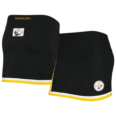 Pittsburgh Steelers Mitchell & Ness Women's Skort - Black