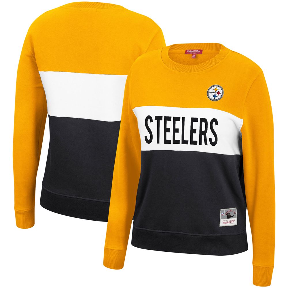 Mitchell & Ness Women's Mitchell and Ness Gold, Black Pittsburgh