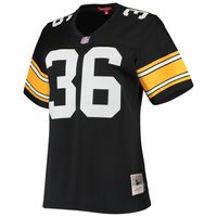 Women's Mitchell & Ness Jerome Bettis Black Pittsburgh Steelers 1996 Legacy Replica Jersey