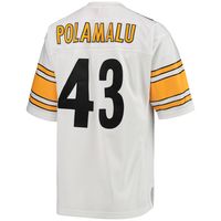 Troy Polamalu Pittsburgh Steelers Mitchell & Ness Legacy Replica Jersey -  White