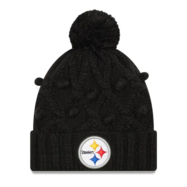 Pittsburgh Steelers Mitchell Ness Youth Charcoal Fandom Cuffed Knit Hat