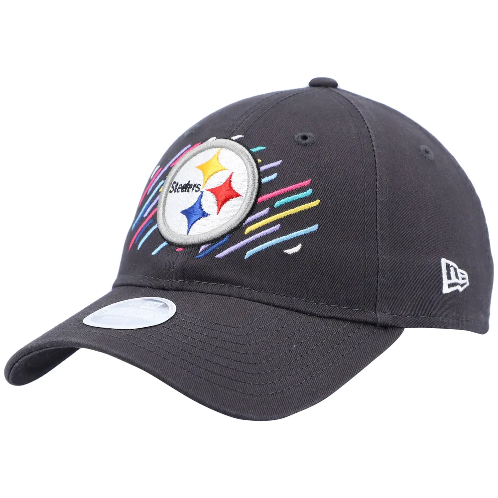 Pittsburgh Steelers New Era Women's 2021 NFL Crucial Catch 9TWENTY  Adjustable Hat - Charcoal