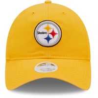 Women's New Era Gold Pittsburgh Steelers Core Classic 2.0 9TWENTY Adjustable Hat