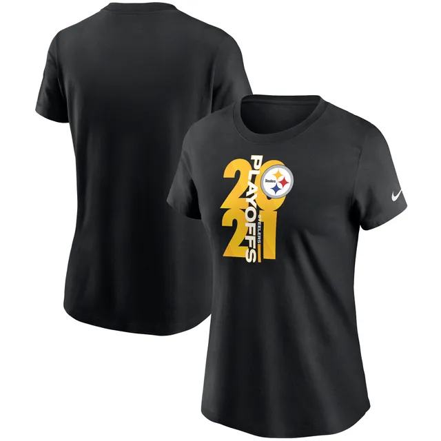 Nike Men's Pittsburgh Steelers Sideline Velocity T-Shirt - Black - M Each