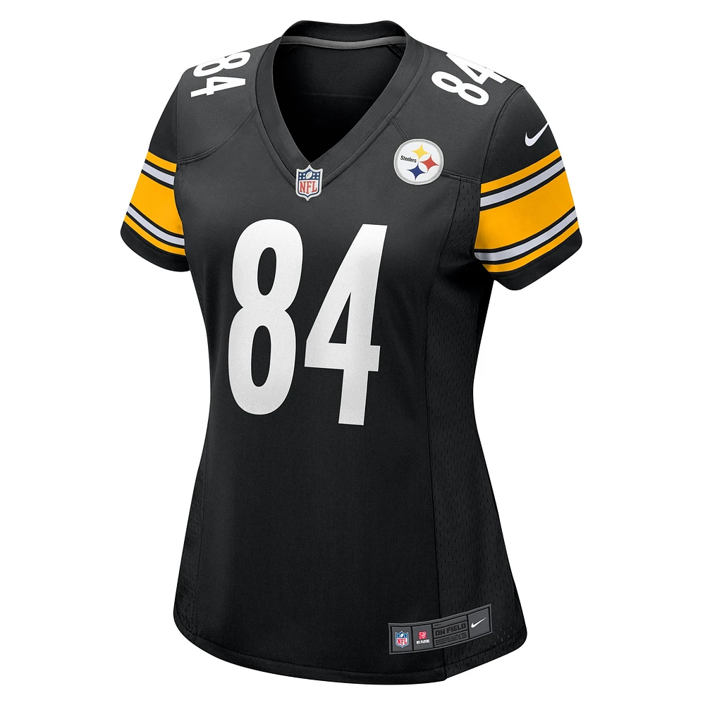 Maillot de match Nike Cordarrelle Patterson noir pour femme des Steelers Pittsburgh