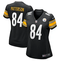 Maillot de match Nike Cordarrelle Patterson noir pour femme des Steelers Pittsburgh