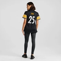 Maillot de match Nike Desmond King pour femme, noir, Pittsburgh Steelers