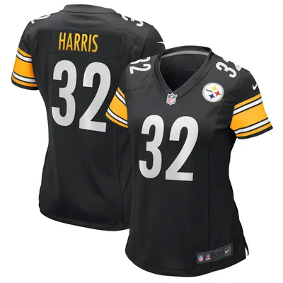 Men's Nike Franco Harris Black Pittsburgh Steelers Game Retired Player Jersey