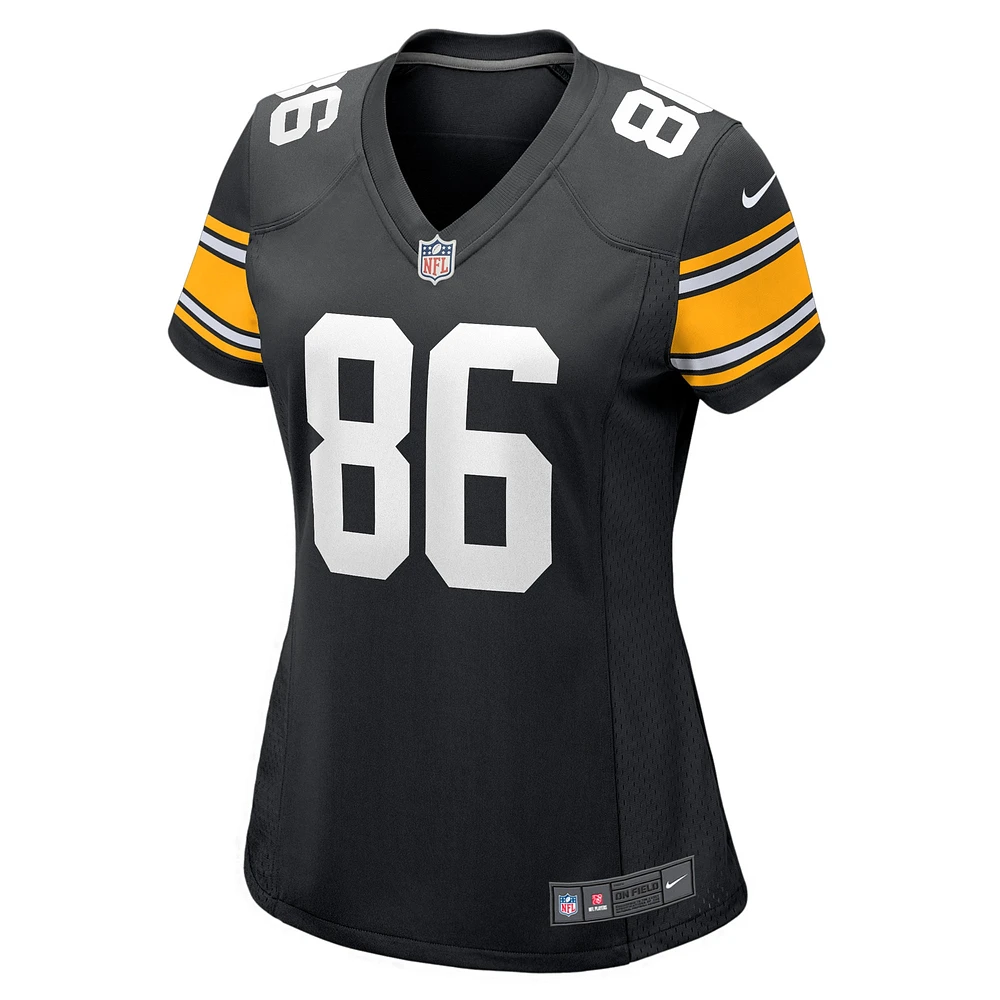 Maillot de joueur retraité Nike Hines Ward des Pittsburgh Steelers pour femme, noir