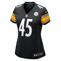 Maillot de match Nike Jack Colletto pour femme, noir, Pittsburgh Steelers