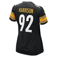 Women's Nike James Harrison Black Pittsburgh Steelers Retired Game Jersey