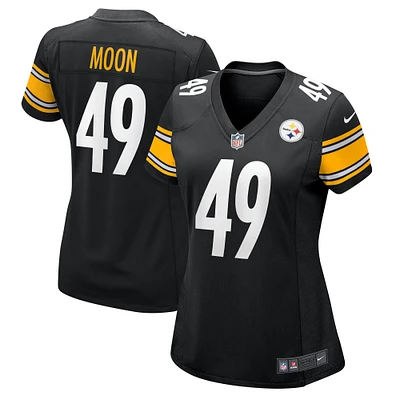 Women's Nike Jeremiah Moon  Black Pittsburgh Steelers Game Jersey