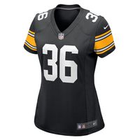 Women's Nike Jerome Bettis Black Pittsburgh Steelers Retired Player Jersey