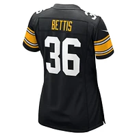 Women's Nike Jerome Bettis Black Pittsburgh Steelers Retired Player Jersey