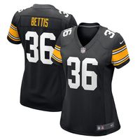 Women's Nike Jerome Bettis Black Pittsburgh Steelers Retired Player Jersey