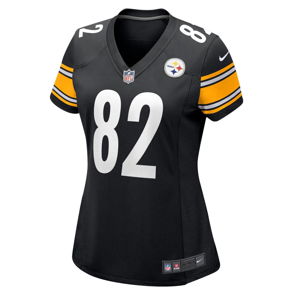 Women's Nike John Stallworth Black Pittsburgh Steelers Retired Player Jersey