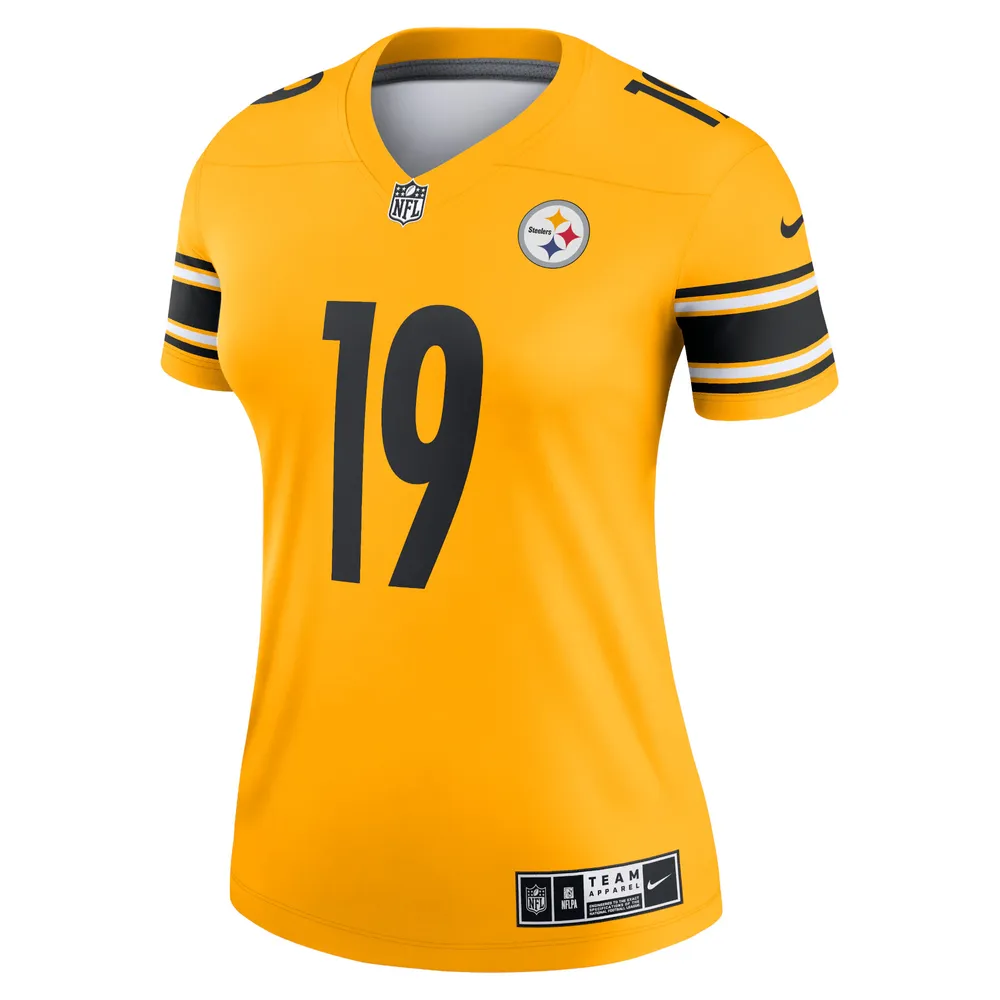 Nike Women's Nike JuJu Smith-Schuster Gold Pittsburgh Steelers