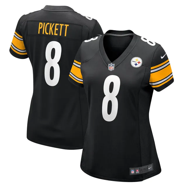 Men's Nike Kenny Pickett Black Pittsburgh Steelers Player Game Jersey Size: Medium