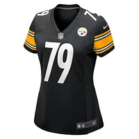 Maillot de match Nike Renell Wren pour femme, noir, Pittsburgh Steelers