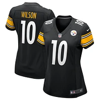 Maillot de match Nike Roman Wilson noir des Steelers Pittsburgh pour femme