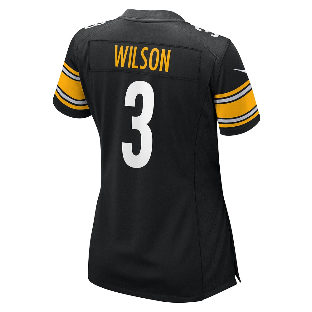 Women's Nike Russell Wilson  Black Pittsburgh Steelers Game Jersey