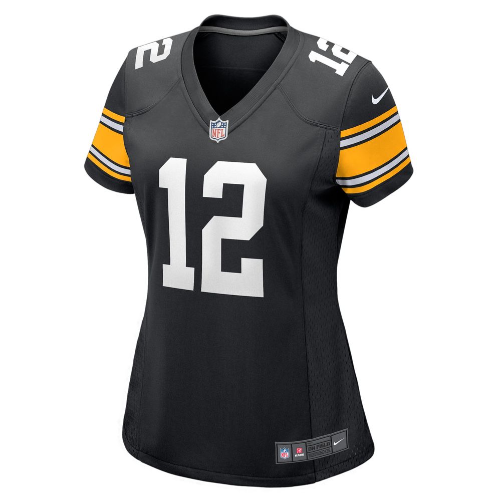 Women's Nike Terry Bradshaw Black Pittsburgh Steelers Retired Player Jersey