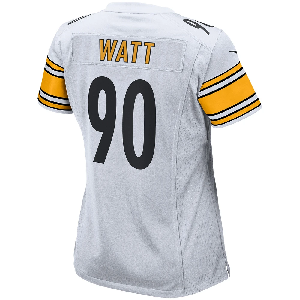 Nike T.J. pour Femme Maillot de joueur Watt White Pittsburgh Steelers