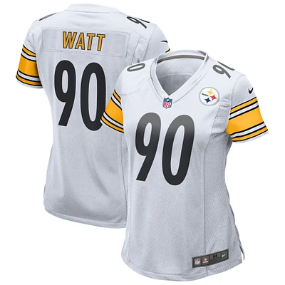 Nike T.J. pour Femme Maillot de joueur Watt White Pittsburgh Steelers