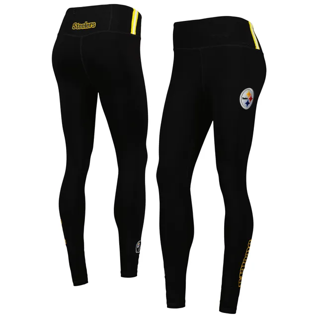 Pittsburgh Steelers Certo Women's High Waist Two-Pocket Leggings