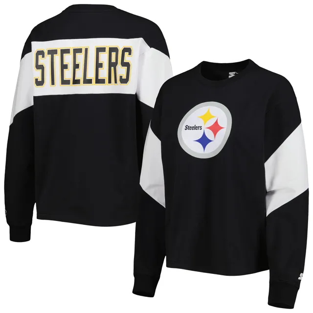 Lids Pittsburgh Steelers Nike Women's Retro Script Performance Tri-Blend  Long Sleeve T-Shirt - Black/Gold