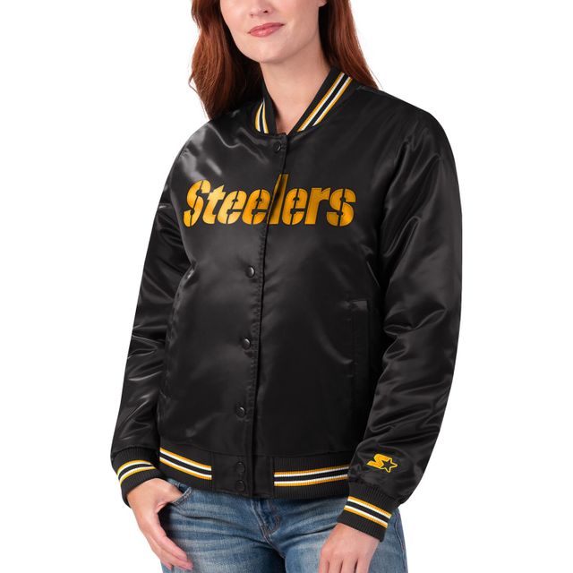 Men's Pittsburgh Steelers Starter Black/Gold Locker Room