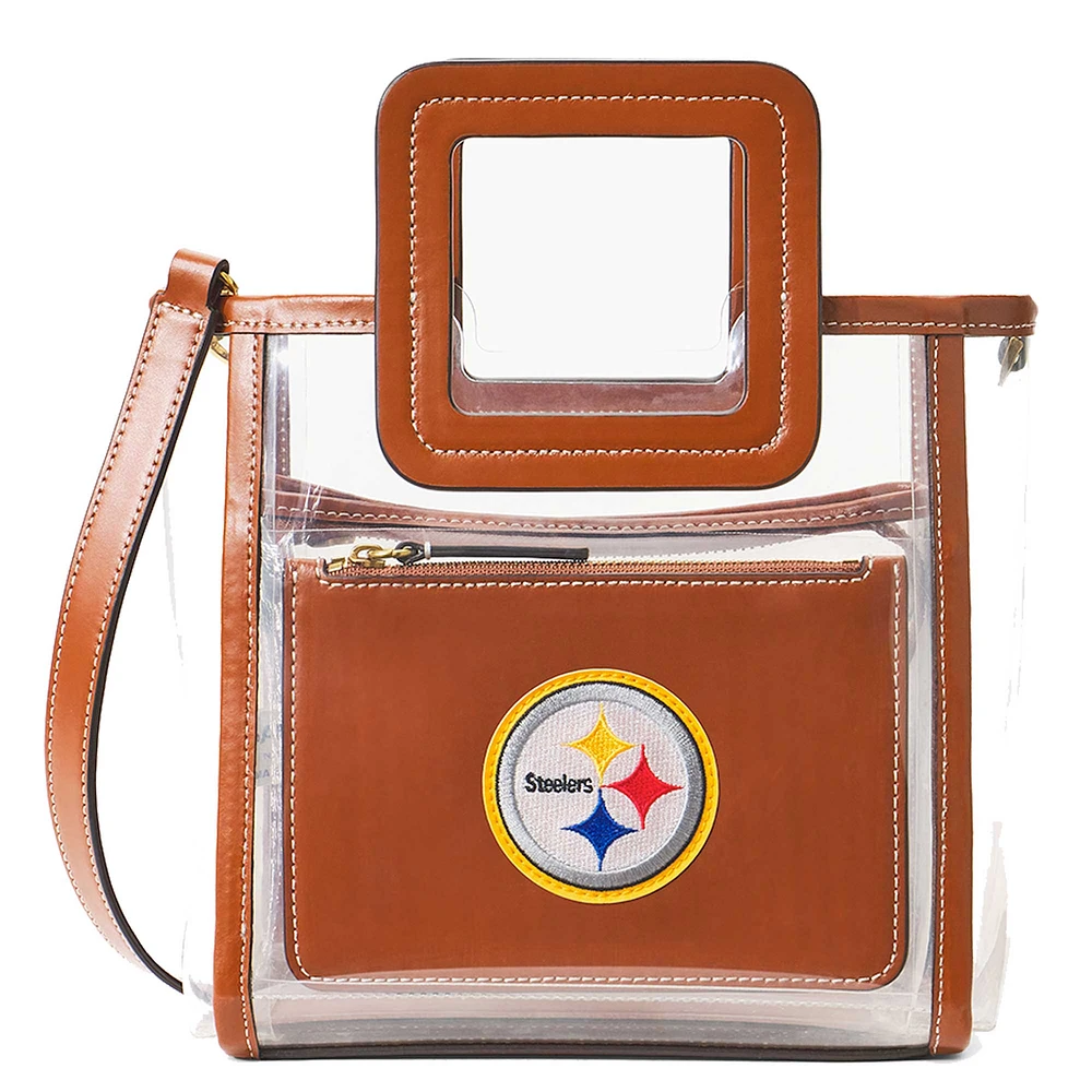 Mini sac Shirley transparent STAUD Pittsburgh Steelers pour femme