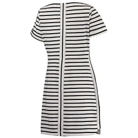 Women's Tommy Bahama White Pittsburgh Steelers Tri-Blend Jovanna Striped Dress