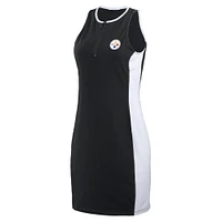 Robe débardeur moulante noire Pittsburgh Steelers WEAR by Erin Andrews pour femme