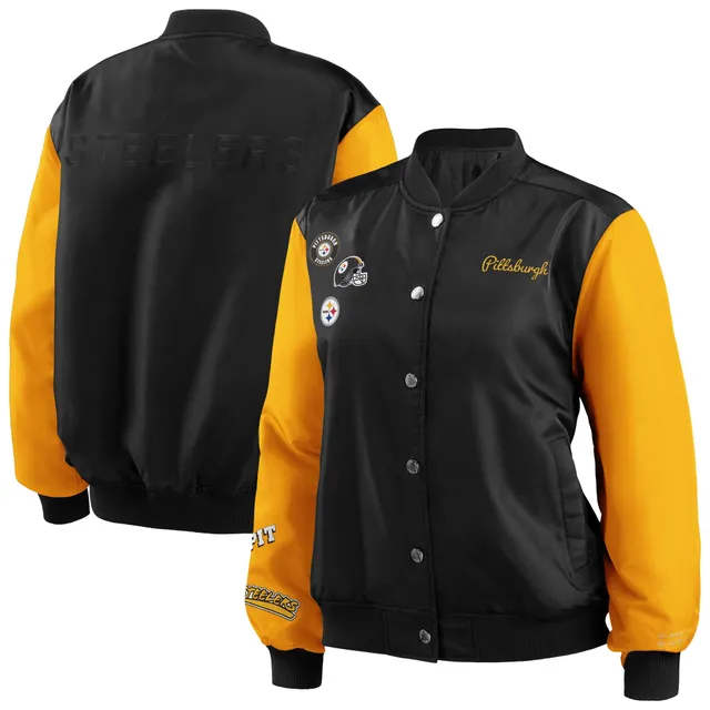 Pittsburgh Steelers WEAR by Erin Andrews Puffer Coat - Womens