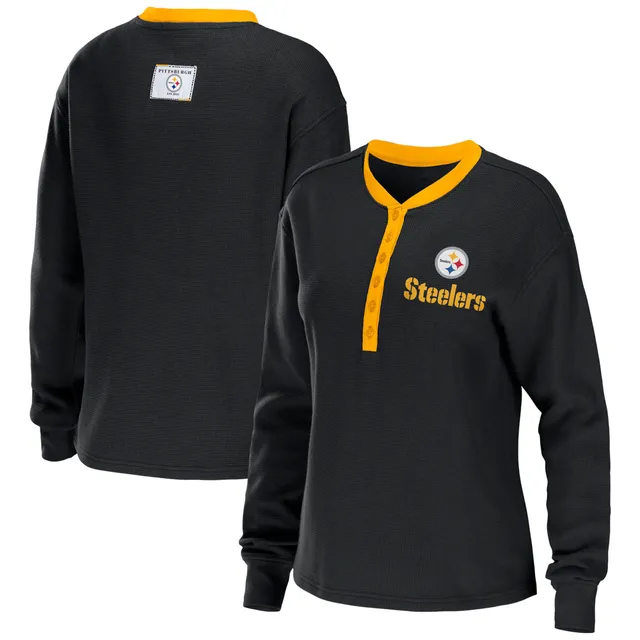 Pittsburgh Steelers WEAR by Erin Andrews Women's Plus Size Color