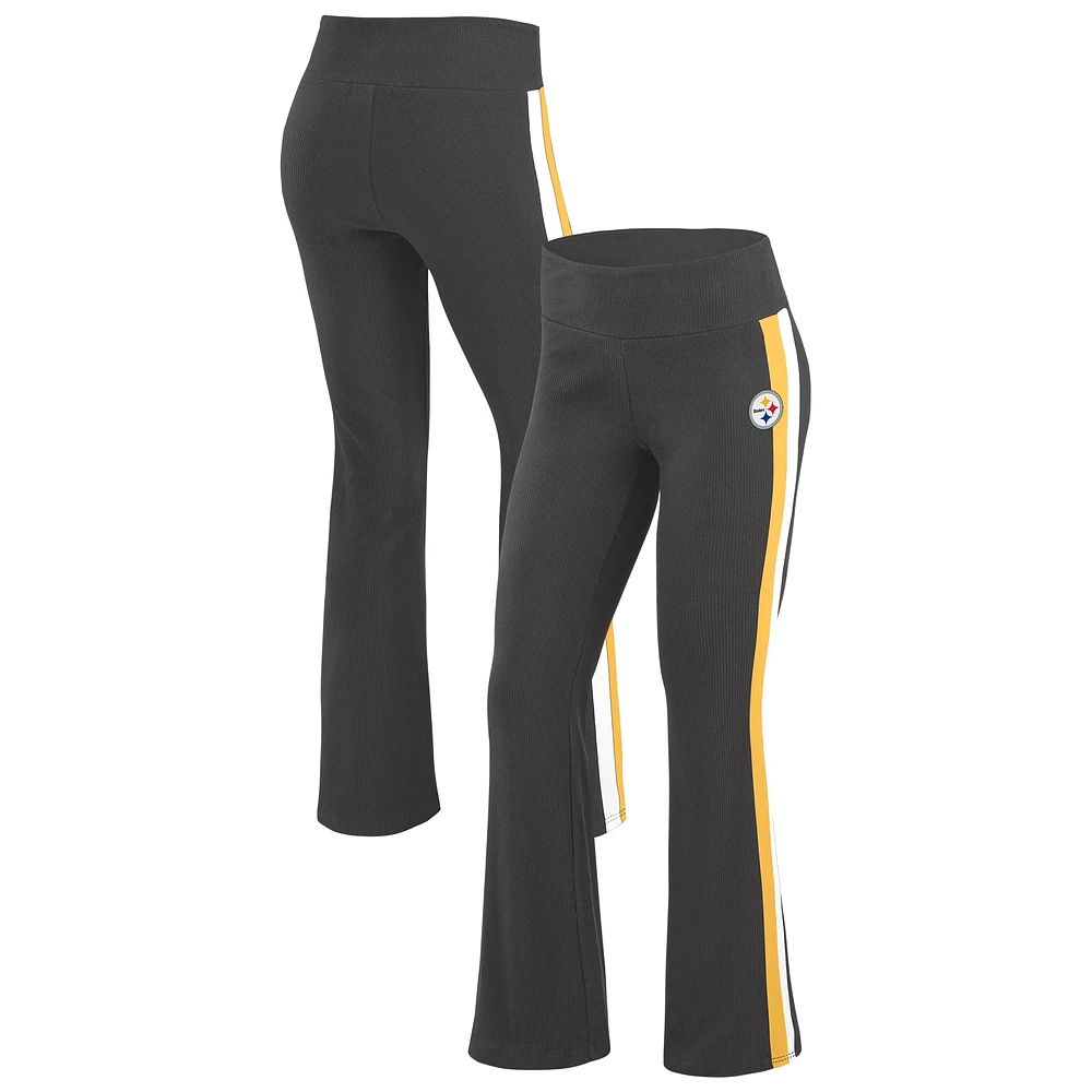 Pantalon de yoga noir WEAR by Erin Andrews pour femme des Steelers Pittsburgh