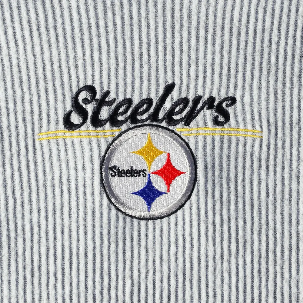 WEAR by Erin Andrews Women's WEAR by Erin Andrews Black Pittsburgh Steelers  Pullover - Hoodie