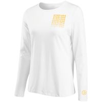 WEAR by Erin Andrews Steelers Repeat Long Sleeve T-Shirt - Women's