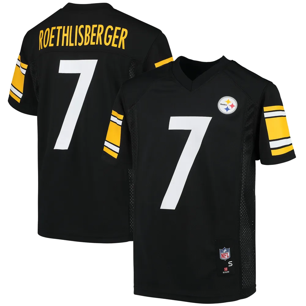 BLK Ben Roethlisberger Jersey