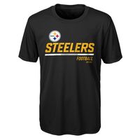 Youth Black Pittsburgh Steelers Engage - T-Shirt