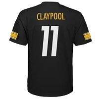 Maillot de joueur réplique pour jeunes Chase Claypool, Pittsburgh Steelers, noir