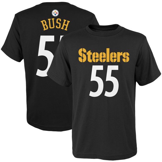 Troy Polamalu Pittsburgh Steelers Mitchell & Ness Youth Retired Retro Player Name Number T-Shirt - Black