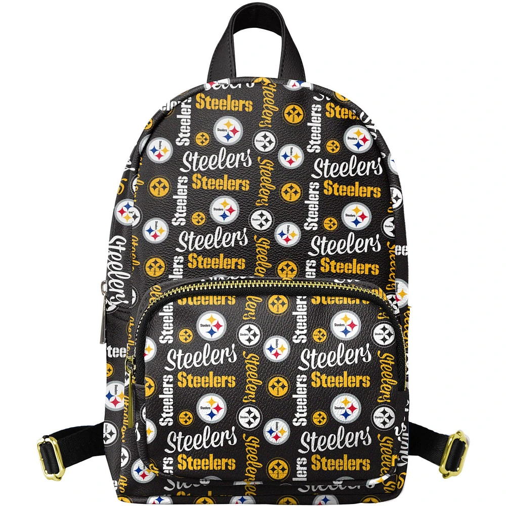 Mini sac à dos FOCO Pittsburgh Steelers Repeat Brooklyn pour jeune