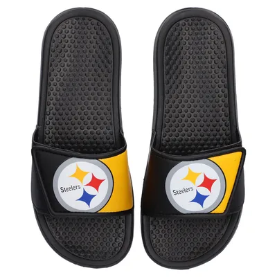 Pittsburgh Steelers FOCO Youth Gel Slide Sandals